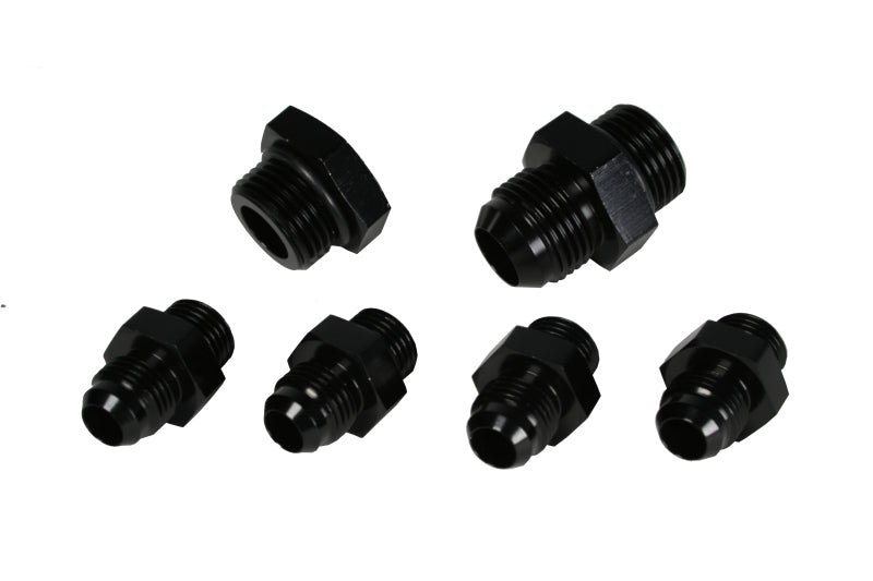 Aeromotive A4 Regulator Fitting Kit (for two (2) carbs) (4) AN-06/(1) AN-10/(1) AN-10 Plug) 15202 15202 Photo - out of package