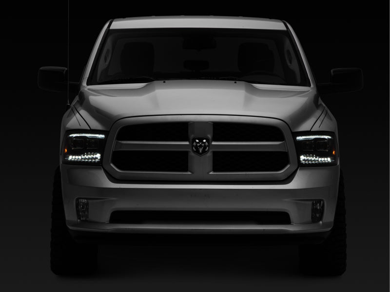 Raxiom 09-18 RAM 1500 LED Projector Headlights w/ Switchback Turn Signals- Blk Housing (Clear Lens) R111520 R111520 Photo - Close Up