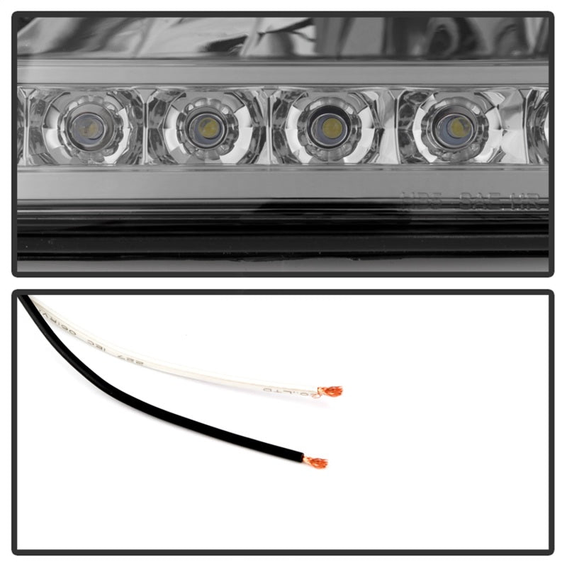 SPYDER Xtune Ford F150 97-03 Crystal Headlights w/ Clear LED Corners Smoke HD-ON-FF15097-LED-SET-SM 5014801 5014801 Photo - Unmounted