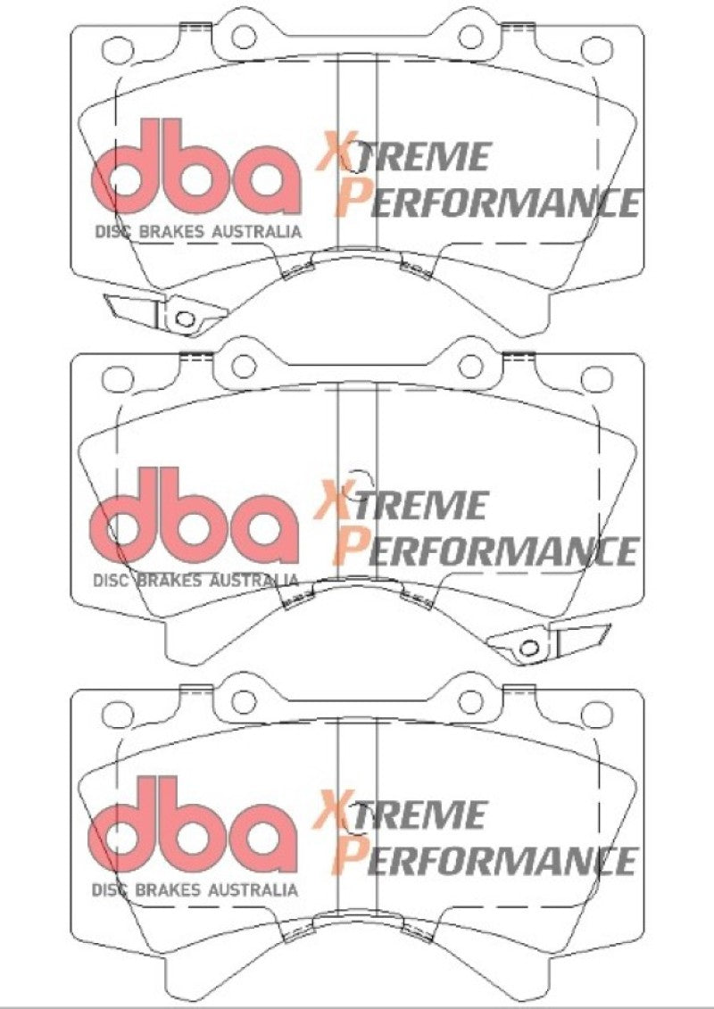 DBA 2015 Toyota Tundra XP650 Front Brake Pads DB1838XP DB1838XP Photo - out of package