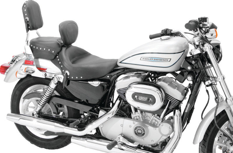 Mustang Motorcycle Wide Studded Solo W/Drv Bkrest 79439 79439 User 1