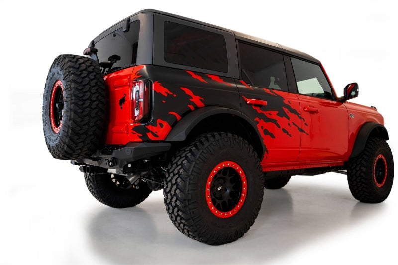 Addictive Desert Designs 21-22 Ford Bronco Stealth Fighter Rear Bumper R230081370103 R230081370103 Photo - Mounted