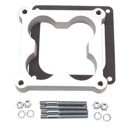 Edelbrock Carburetor Spacer - 4500-Style 1-Inches Cloverleaf 8718 Photo - Primary