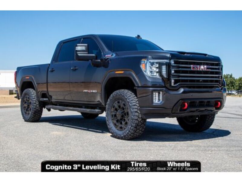 Cognito 20-24 Chevy/GMC Silv/Sierra 2500/3500 HD 2WD/4WD 3in Premier Leveling Kit w/ Fox PSRR 2.0 110-P0929 110-P0929 Photo - lifestyle view