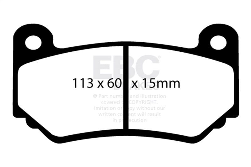 EBC Disc Brake Pad Set DP21377 Photo - Primary