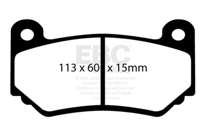 EBC Disc Brake Pad Set DP21377 Photo - Primary