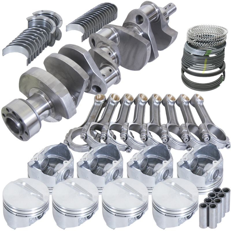 Eagle Chevrolet 350 4.030in Bore 3.750in Stroke 5.00cc Dome Piston Balanced Rotating Assembly Kit B13056E030 B13056E030 Photo - Primary
