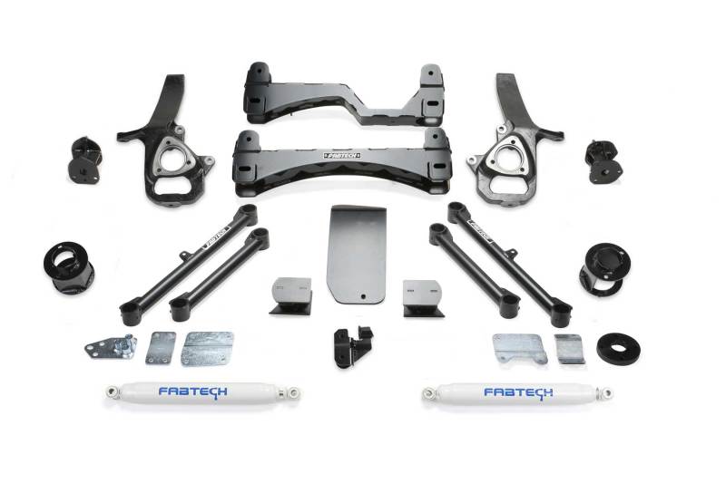 Fabtech 6 Inches Basic System w/ Performance Shocks K3086 Photo - Primary