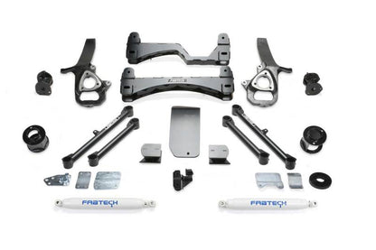 Fabtech 6 Inches Basic System w/ Performance Shocks K3086 Photo - Primary