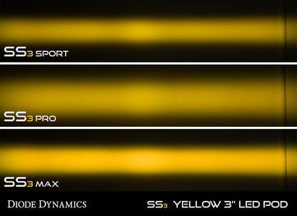 Diode Dynamics SS3 Max ABL - Yellow Combo Standard (Pair) DD6970P DD6970P User 5