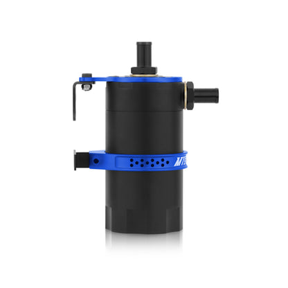 Mishimoto Blue Baffled Oil Catch Can MMBCC-UNI-BL Photo - Close Up