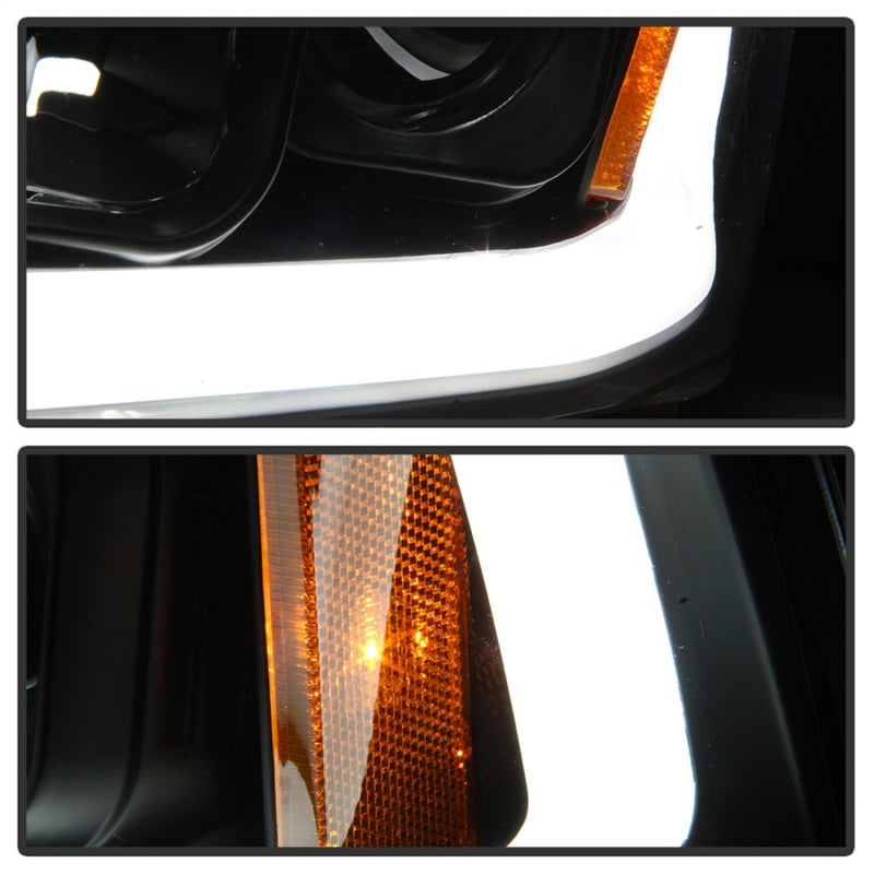 Spyder Dodge Charger 06-10 Projector Headlights - LED Light Bar - Black PRO-YD-DCH05V2-LB-BK 5085245 5085245 Photo - Unmounted