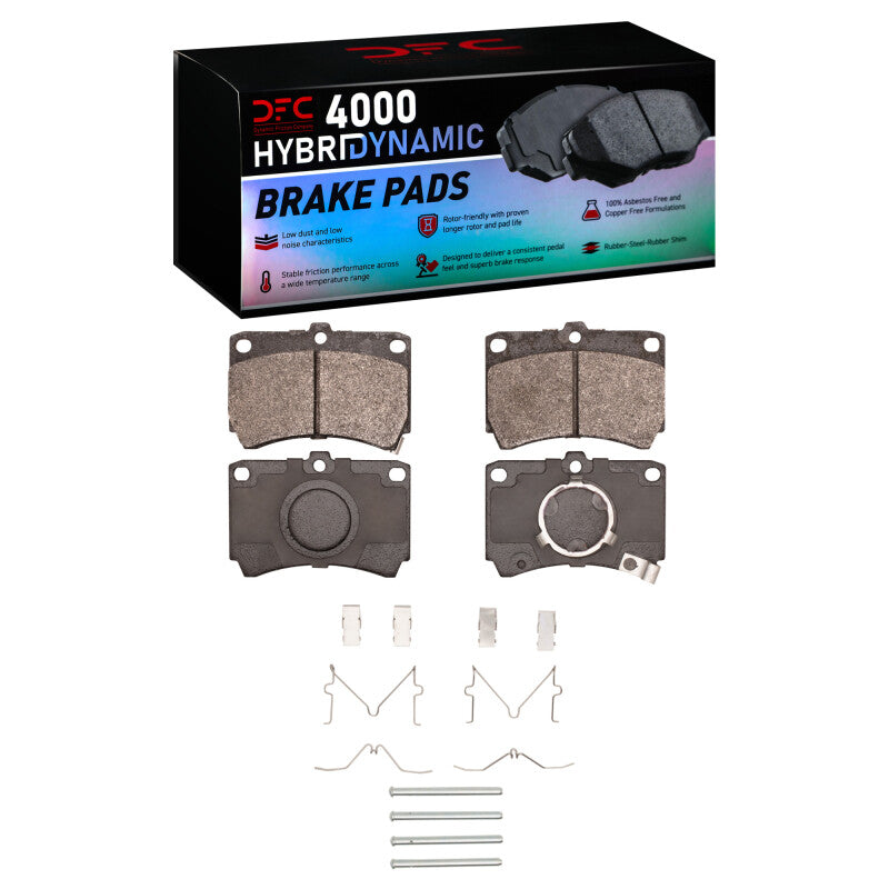 DFC DFC 4000 HybriDynamic Brake Pads Brakes, Rotors & Pads Brake Pads - OE main image