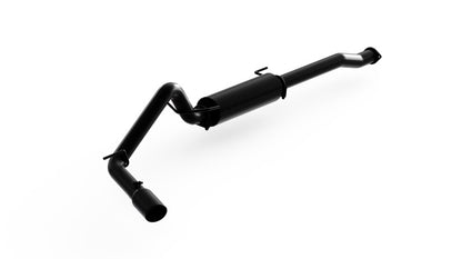 MBRP 2016 Toyota Tacoma 3.5L Cat Back Single Side Exit Black Exhaust System S5338BLK Photo - Primary