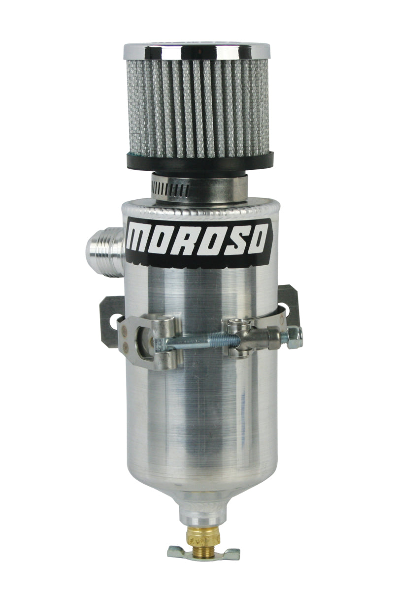 Moroso Breather Tank, -12AN Fitting Vacuum Pump & Sry Sump Tanks 85465 Photo - Primary