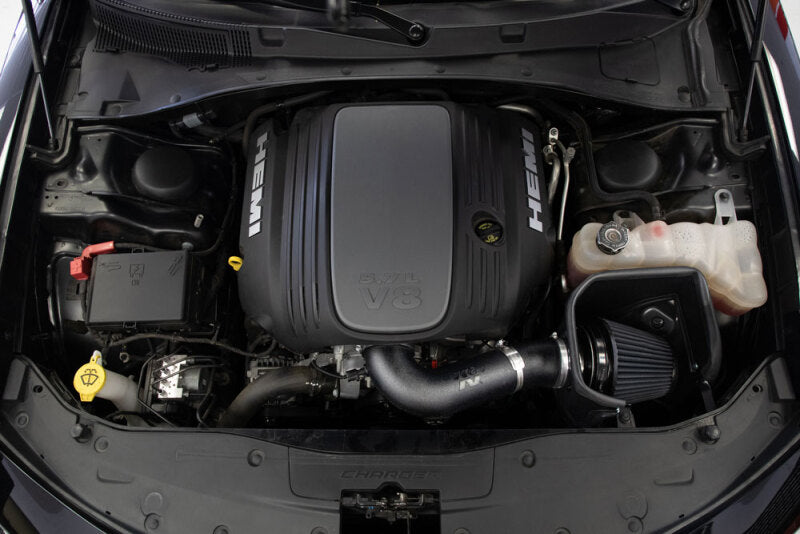 K&N Engineering K&N 05-19 Dodge Magnum V8 5.7L/6.1L Dryflow Performance Air Intake System 30-1542 30-1542 Photo - Mounted