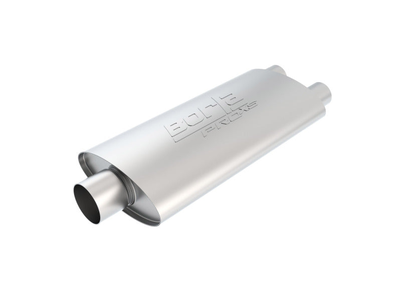 Borla 3in Inlet/Dual 2.25in Outlet Center/Dual Oval ProXS Muffler 40670 40670 Photo - Primary
