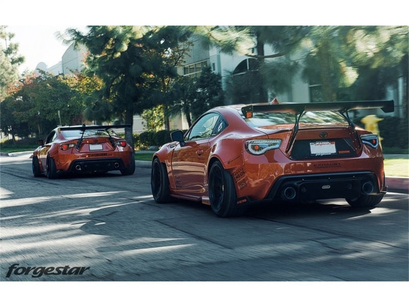 Spyder Scion FRS 12-14/Subaru BRZ 12-14 Light Bar LED Tail Lights Black ALT-YD-SFRS12-LBLED-BK 5072009 5072009 Photo - Mounted