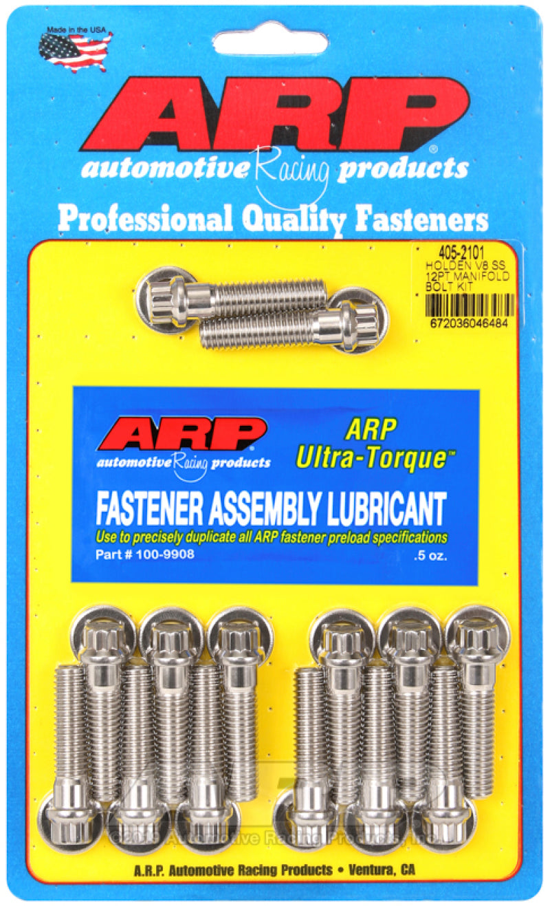 ARP Intake Manifold Bolt Kit for Holden V8 405-2101 Photo - Primary