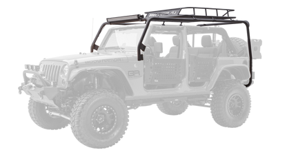 Body Armor 4x4 07-18 Jeep Wrangler JK 4 Door Cargo Roof Rack Box 2 Of 2 JK-6124-2 JK-6124-2 User 1