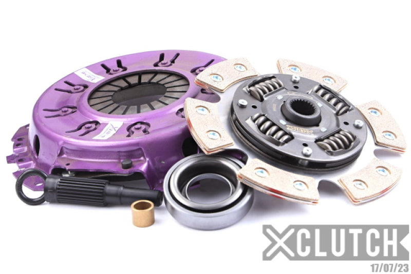 XCLUTCH 88-90 Nissan 180SX S13 1.8L Stage 2 Sprung Ceramic Clutch Kit XKNI23009-1B XKNI23009-1B Photo - Primary