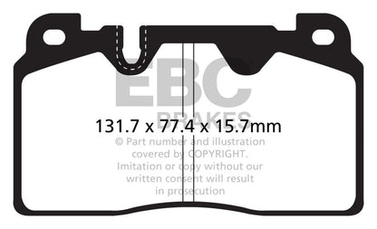 EBC Disc Brake Pad Set DP22168 Photo - Primary