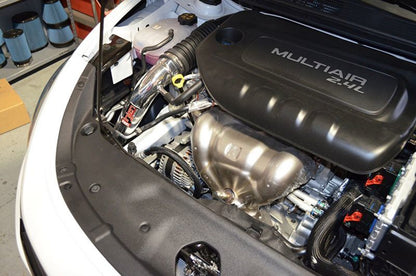 Injen 13-14 Dodge Dart 2.4L Tiger Shark 4 Cyl Polished Cold Air Intake SP5042P Photo - Mounted