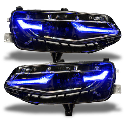 ORACLE Lighting Oracle 19-21 Chevy Camaro LS/LT RGB+A Headlight DRL Upgrade Kit - ColorSHIFT w/ Simple Controller 1418-504 1418-504 Photo - Unmounted