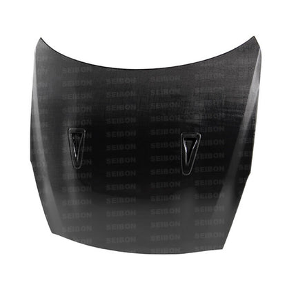 Seibon 09-10 Nissan GTR R35 Carbon Fiber Hood HD0910NSGTR-OE Photo - Primary