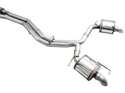 AWE Tuning AWE Audi 2019-2023 C8 A6/A7 3.0T Touring Edition Cat-back Exhaust- Turn Downs 3015-31003 3015-31003 Photo - out of package