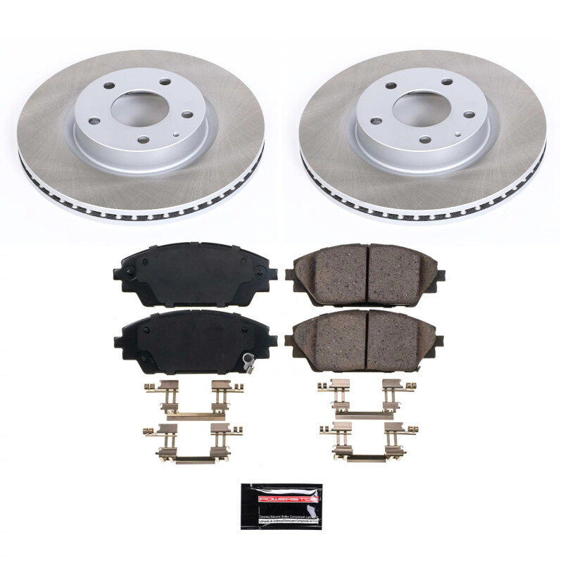 PowerStop Power Stop 16-21 Mazda CX-3 Front Semi-Coated Rotor Kit SC6971 SC6971 Photo - Primary