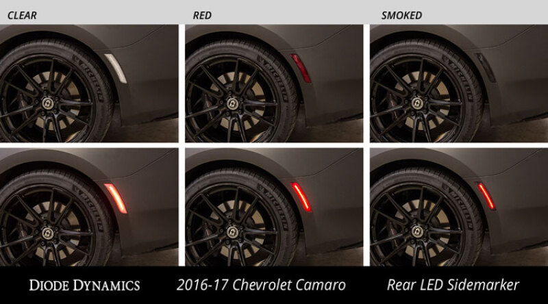 Diode Dynamics 16-21 Chevrolet Camaro LED Sidemarkers Clear (set) DD5061 DD5061 User 5