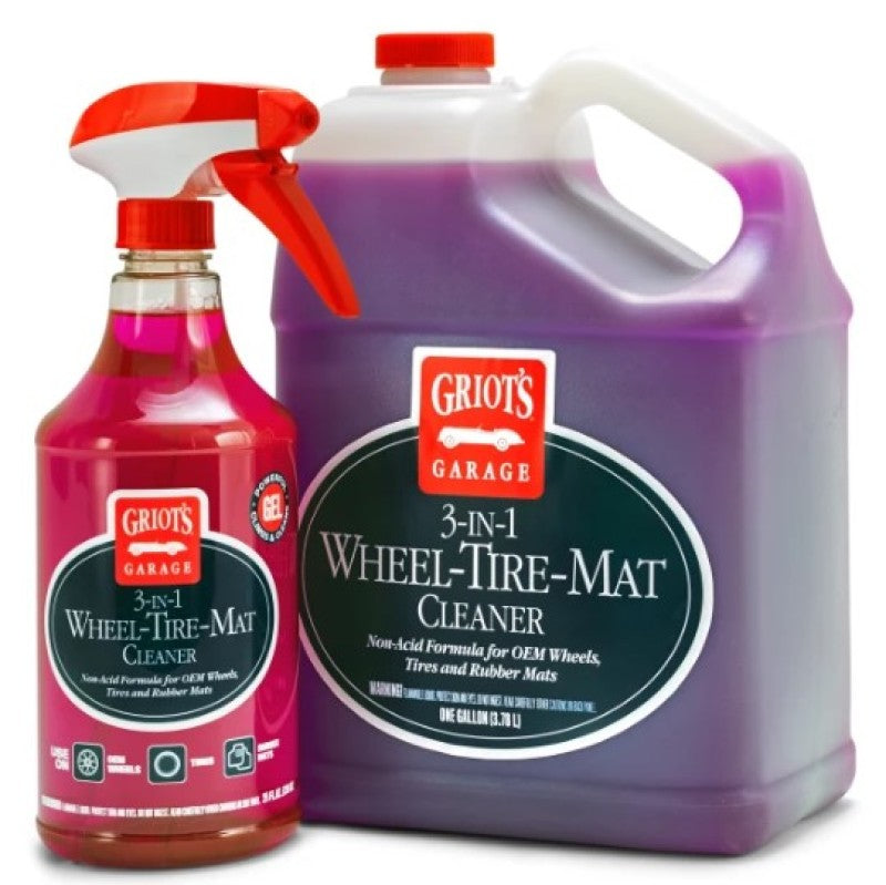 Griots Garage Griots 3 In 1 Wheel Tire Mat Cleaner- 25 Ounces 10825