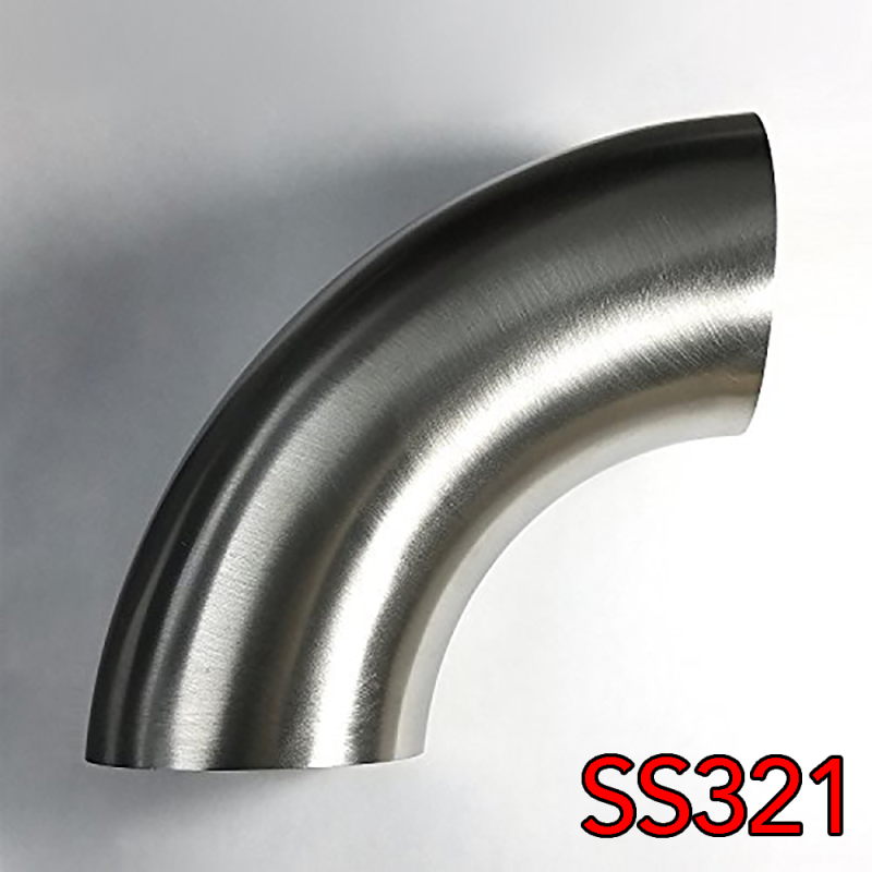 Stainless Bros 2.5in SS321 90 Degree Mandrel Bend Elbow 1.5D - 16GA/.065in Wall - No Leg 701-06356-3150 701-06356-3150 User 1