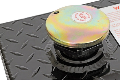 Dee Zee Deezee Universal Tanks - Auxiliary L-Shape Black Tread Aluminum (80 Gal) DZ91767XB DZ91767XB Photo - Unmounted