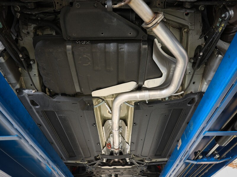 aFe Takeda 3 IN 304 Stainless Steel Mid-Pipe Hyundai Elantra N 22-23 L4-2.0L (t) 49-37026 49-37026 Photo - Mounted