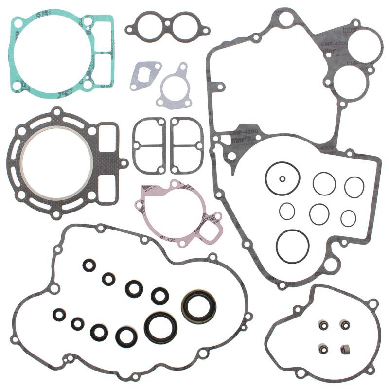 Vertex Pistons Vertex Gaskets 00-02 KTM EXC 400 Complete Gasket Kit w/ Oil Seals 811317 811317 Photo - Primary