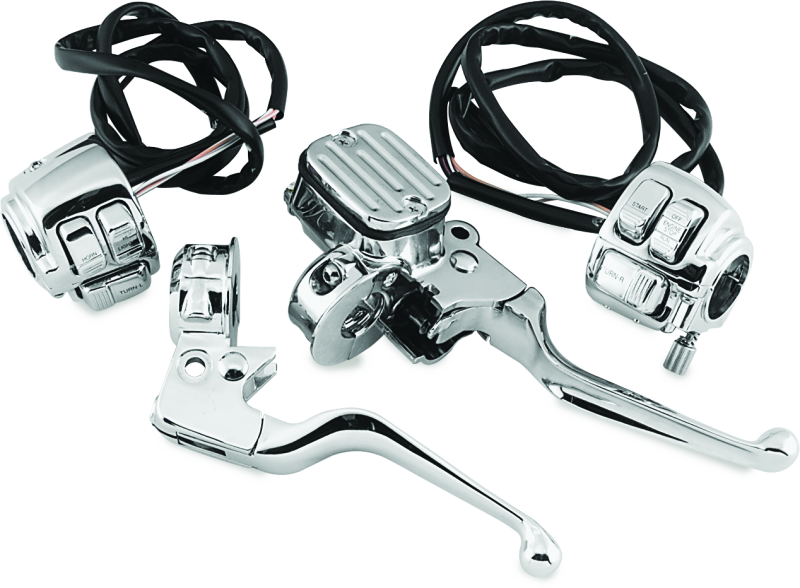 Bikers Choice 9/16in Hndlbar Kt W/Chr Switch 601718 601718 Photo - Primary