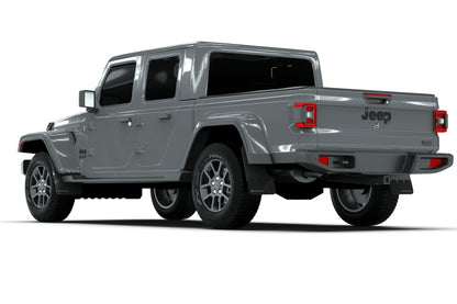 Rally Armor 19-22 Jeep Gladiator Black Mud Flap w/ Red Logo MF84-BLK-RD MF84-BLK-RD User 1