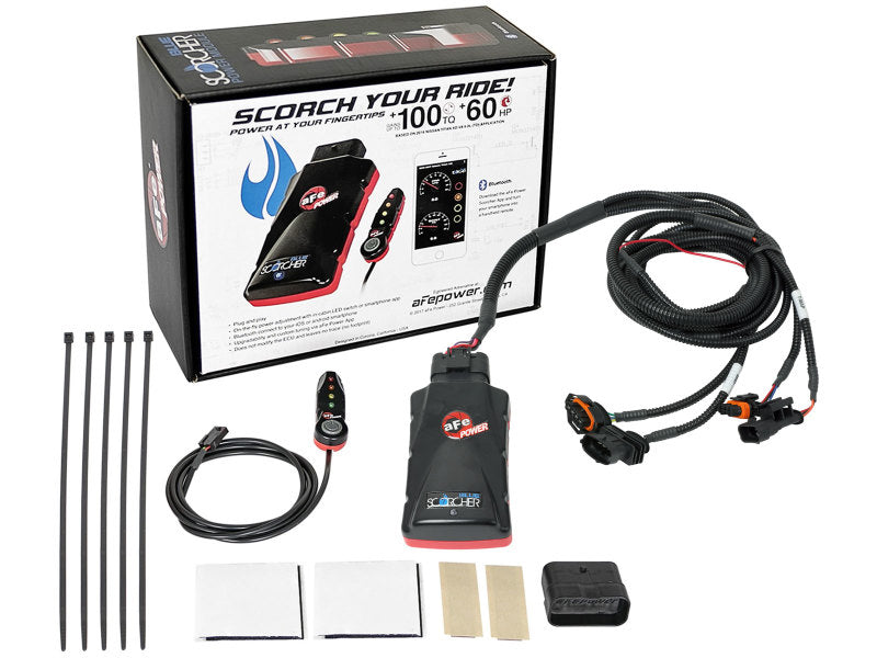 aFe Scorcher Blue Module 15-21 Ford Mustang Ecoboost L4-2.3L (t) 77-83021 77-83021 Photo - in package