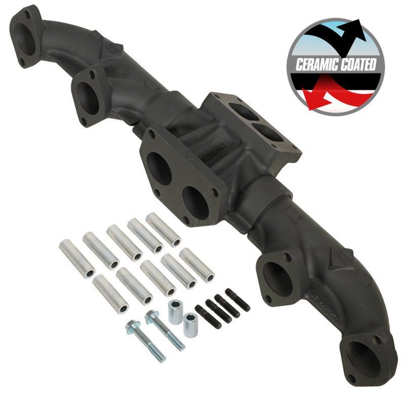 BD Diesel Pre-2002 ISX / Cummins Signature 600 ISX T6 Ceramic Coated Exhaust Manifold 1048006 1048006 Photo - Primary