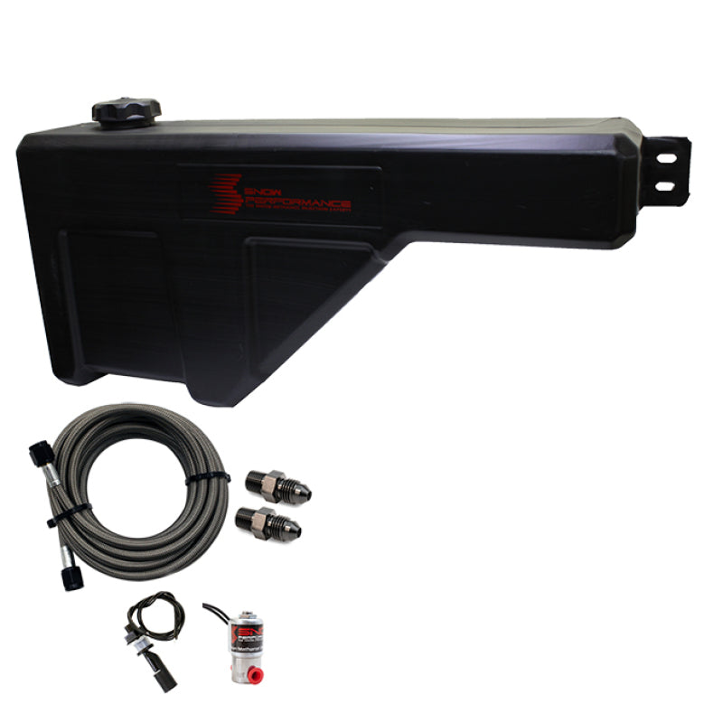 Snow Performance Water Tank Upgrade 10gal (w/Braided SS Line/Brackets/Solenoid/4AN Fittings) SNO-40015-BRD SNO-40015-BRD Photo - Primary