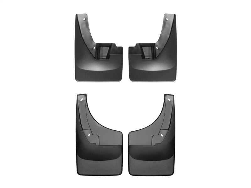 WeatherTech 09-11 Dodge Ram Truck 1500 No Drill Mudflaps - Black 110024-120024 Photo - Primary