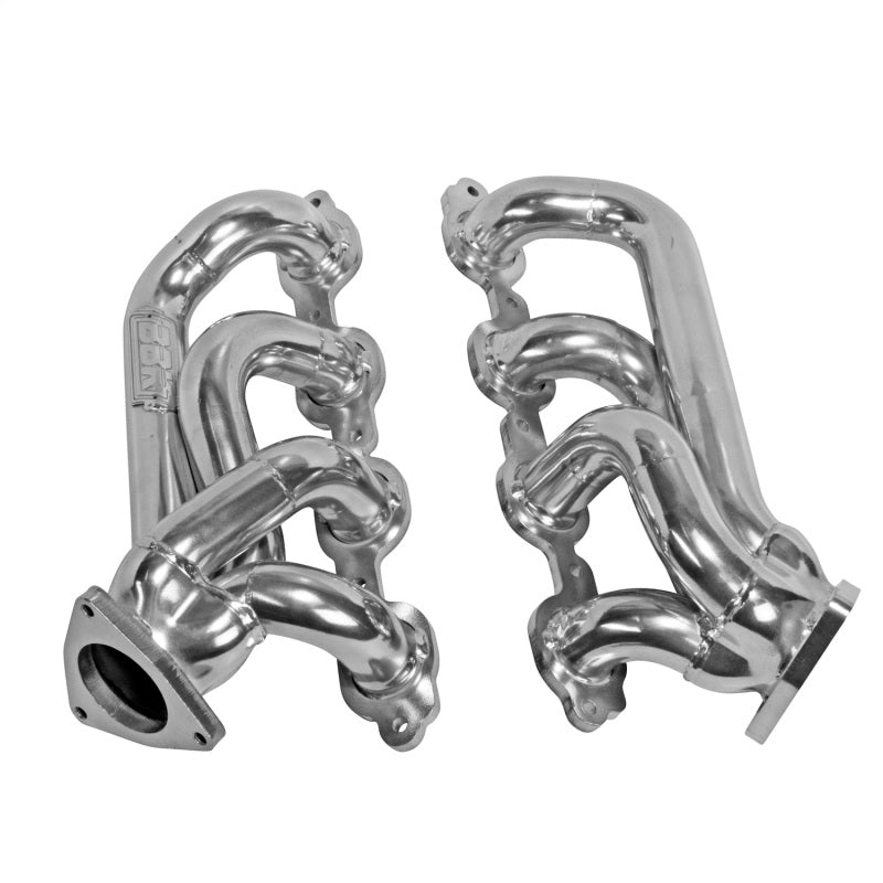 BBK 14-18 GM Truck 5.3/6.2 1 3/4in Shorty Tuned Length Headers - Polished Silver Ceramic 40470 40470 Photo - Unmounted