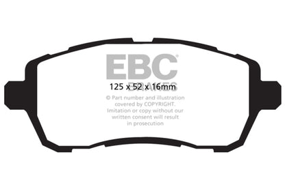 EBC Disc Brake Pad Set DP42002R Photo - Primary