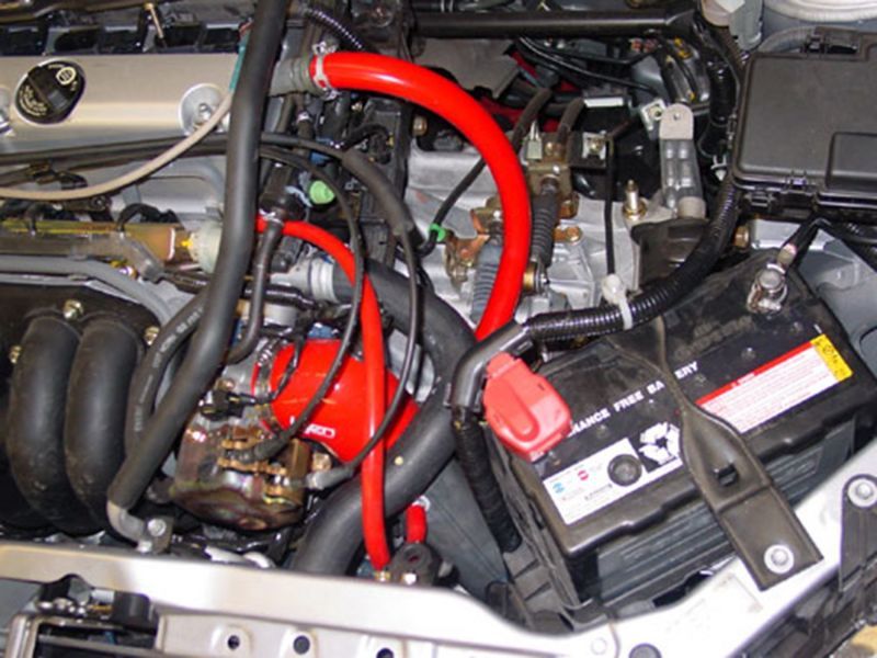 Injen 02-06 Acura RSX w/ Windshield Wiper Fluid Replacement Bottle SP1470P Photo - Mounted