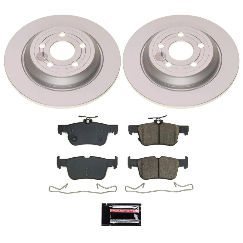 PowerStop Power Stop 2023 Ford Bronco Sport Rear Z17 Coated Brake Kit CRK8933 CRK8933 Photo - Primary