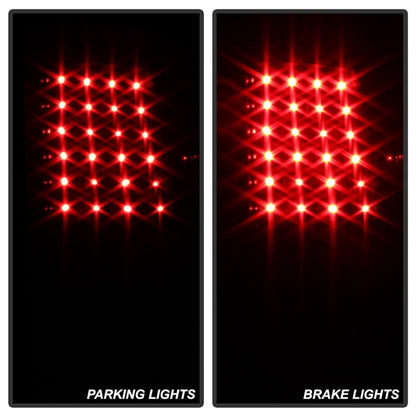 SPYDER Xtune Toyota Tundra 07-13 LED Tail Lights Black ALT-ON-TTU07-LED-BK 5013200 5013200 Photo - Unmounted
