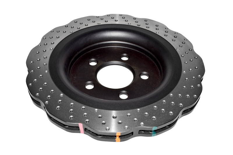 DBA 15-20 Ford Mustang (w/GT Performance Package) Rear 4000 Series Drilled Wavy Rotor 42165WXD 42165WXD Photo - out of package