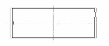 ACL Lexus 1UZFE/2UZFE/3UZFE .25mm Oversized Performance Rod Bearing Set 8B8091H-.25 8B8091H-.25 Technical Drawing